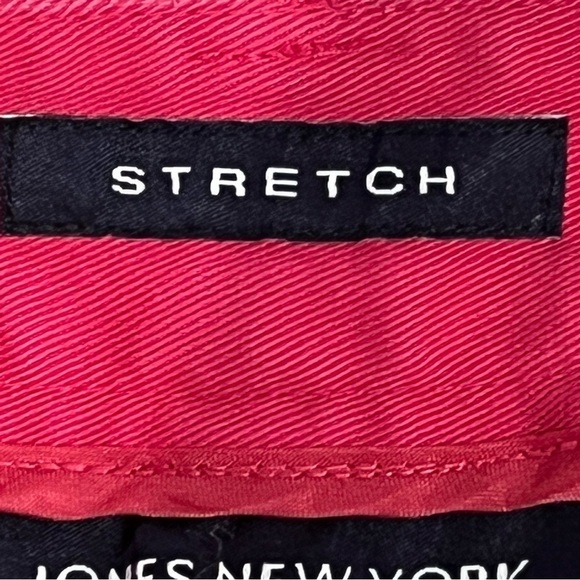 JONES NEW YORK SIGNATURE WOMEN’S PETITE STRETCH EASY CARE PANTS - Picture 11 of 13